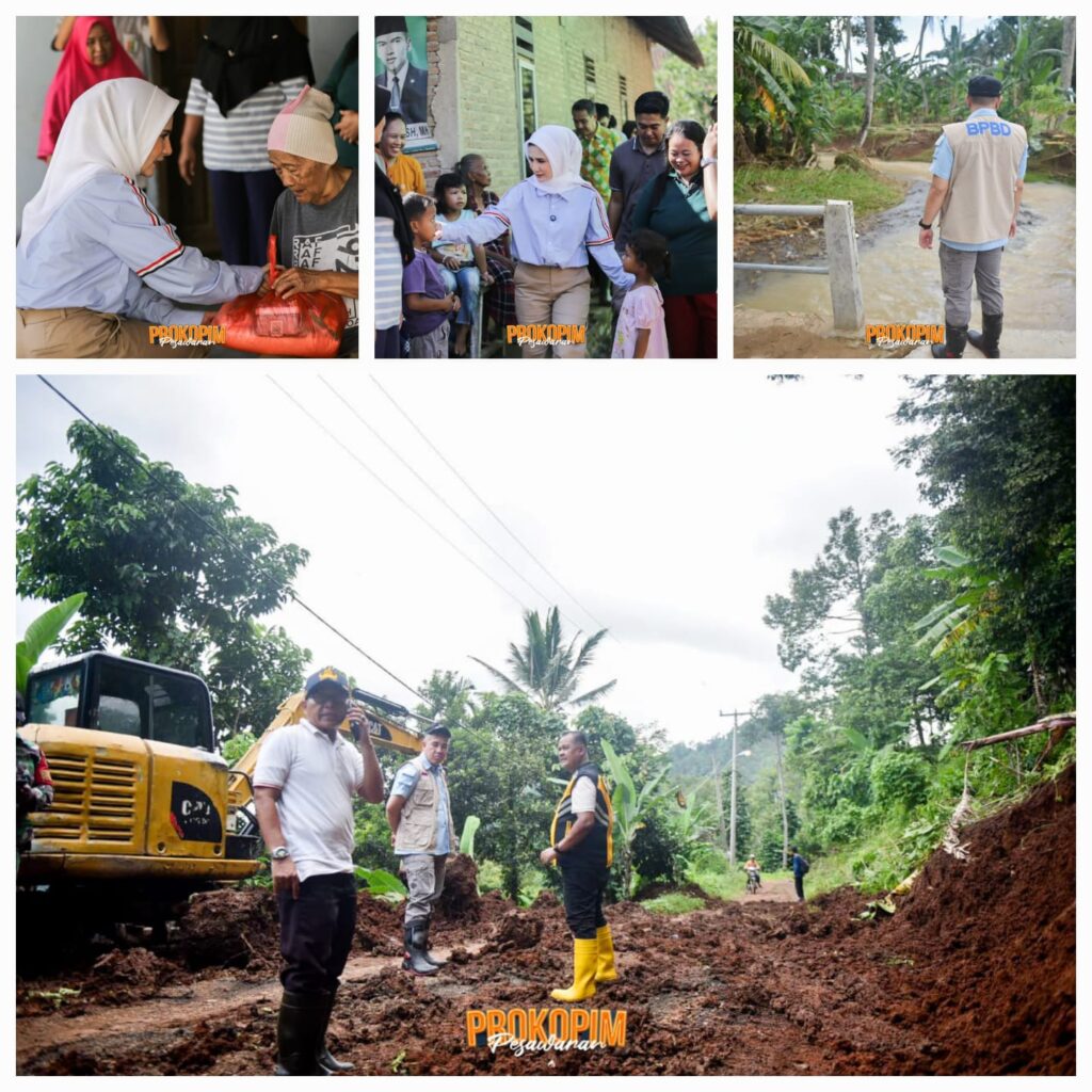 Tinjau Lokasi Terdampak Bencana Pasca Hujan Deras, Bupati Gencarkan Upaya Penanganan Pasca Banjir dan Normalisasi Sungai